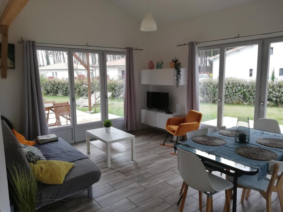 Maison Moderne Proche Lac Et Plage Léon Exterior foto