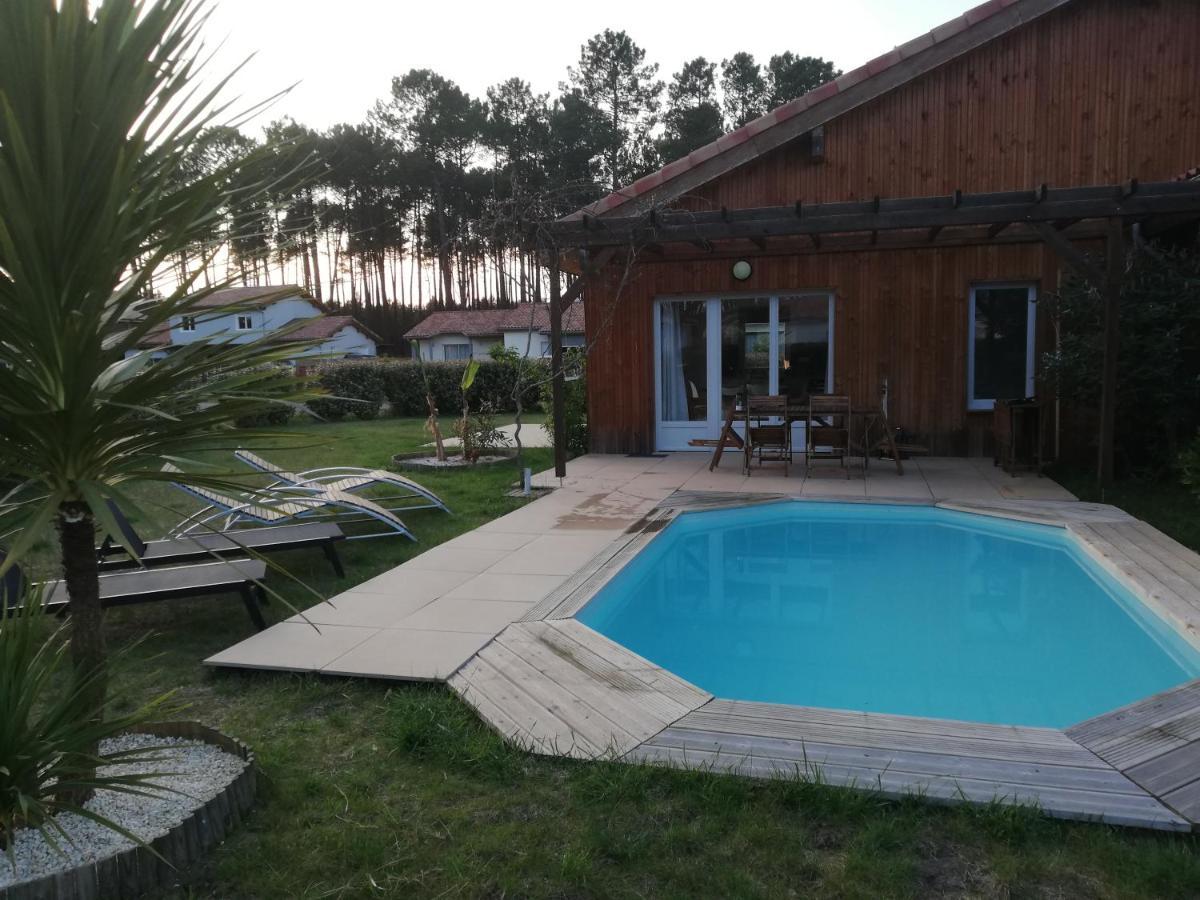 Maison Moderne Proche Lac Et Plage Léon Exterior foto